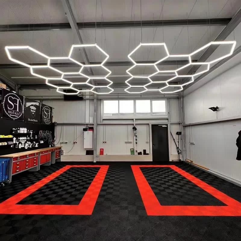 Set led kit nido d'ape 11 esagoni - immagine 5