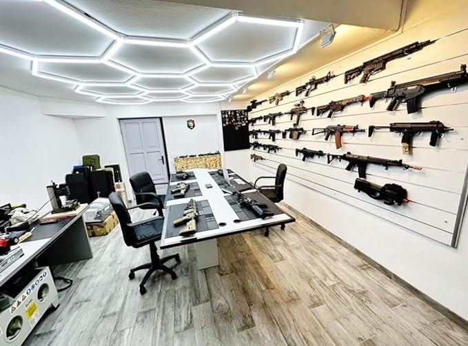 Set led kit nido d'ape 11 esagoni - immagine 4