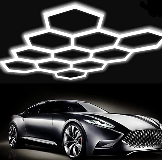 Set led kit nido d'ape 11 esagoni