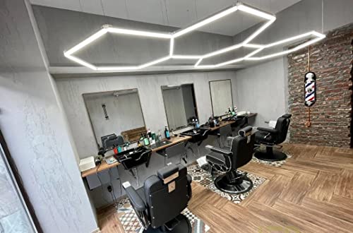 Set kit led nido d'ape 4 esagoni - immagine 2