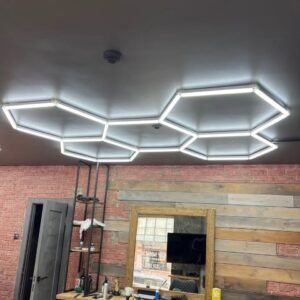 Set led kit nido d'ape 5 esagoni