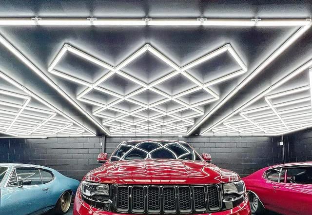 Set led nido d'ape rombo design - immagine 2