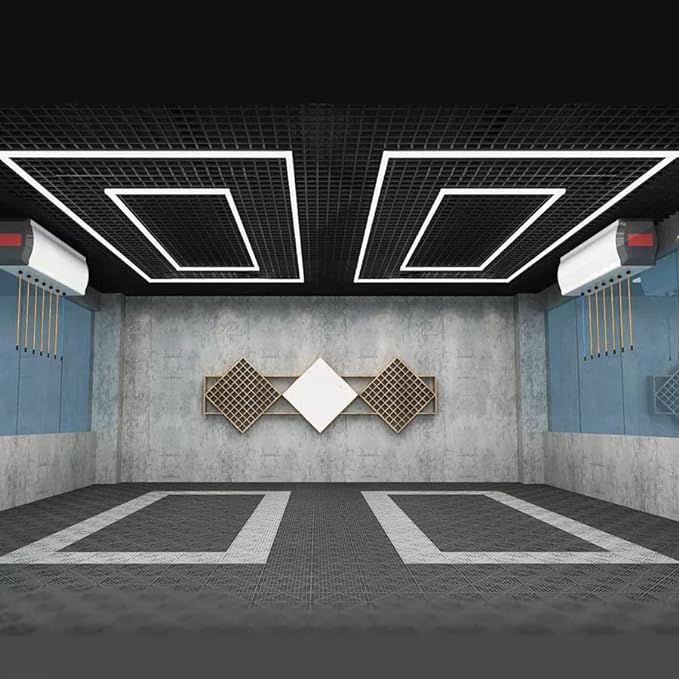 Set led nido d'ape rettangolo design - immagine 4