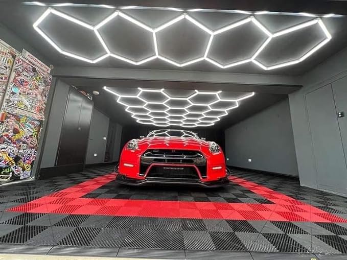 Set kit led nido d'ape 4 esagoni - immagine 7