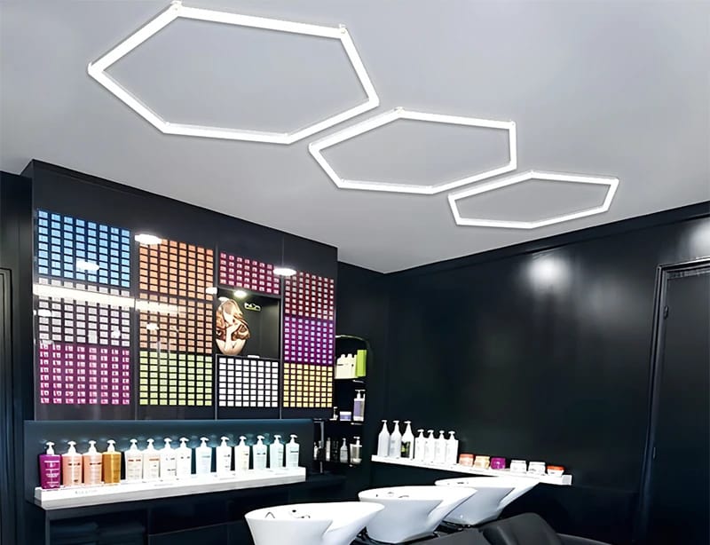 Led esagonale nido d'ape singolo - immagine 6