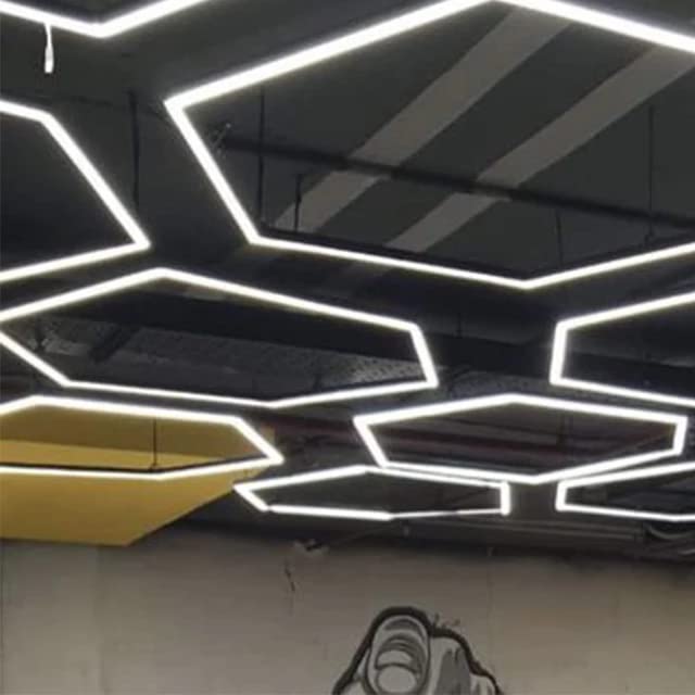 Led esagonale nido d'ape singolo - immagine 2