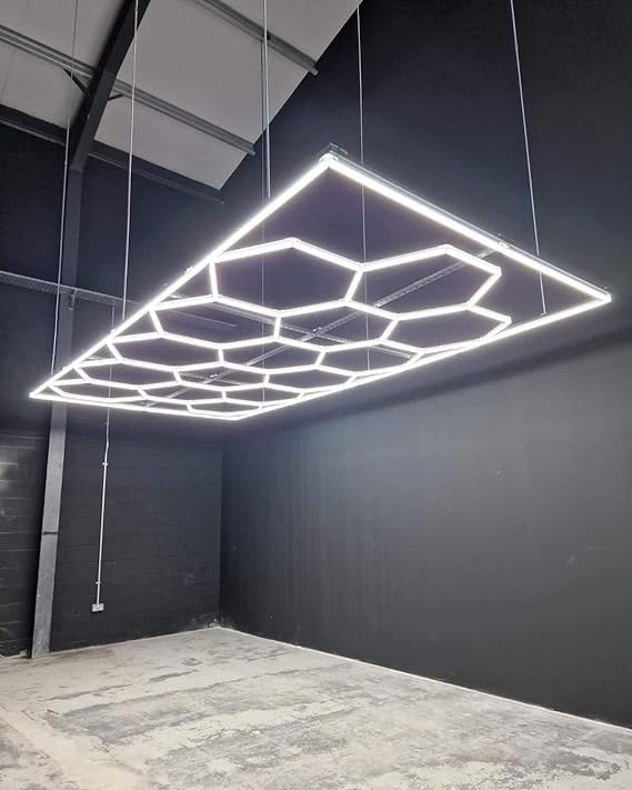 Illuminazione led nido d'ape esagonale - immagine 3