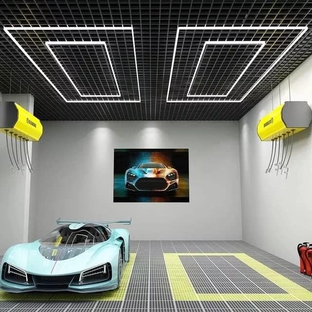 Set led nido d'ape rettangolo design