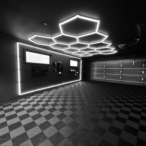 Set led nido d'ape (14 esagoni)
