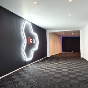 Set led nido d'ape contorno 3 esagoni