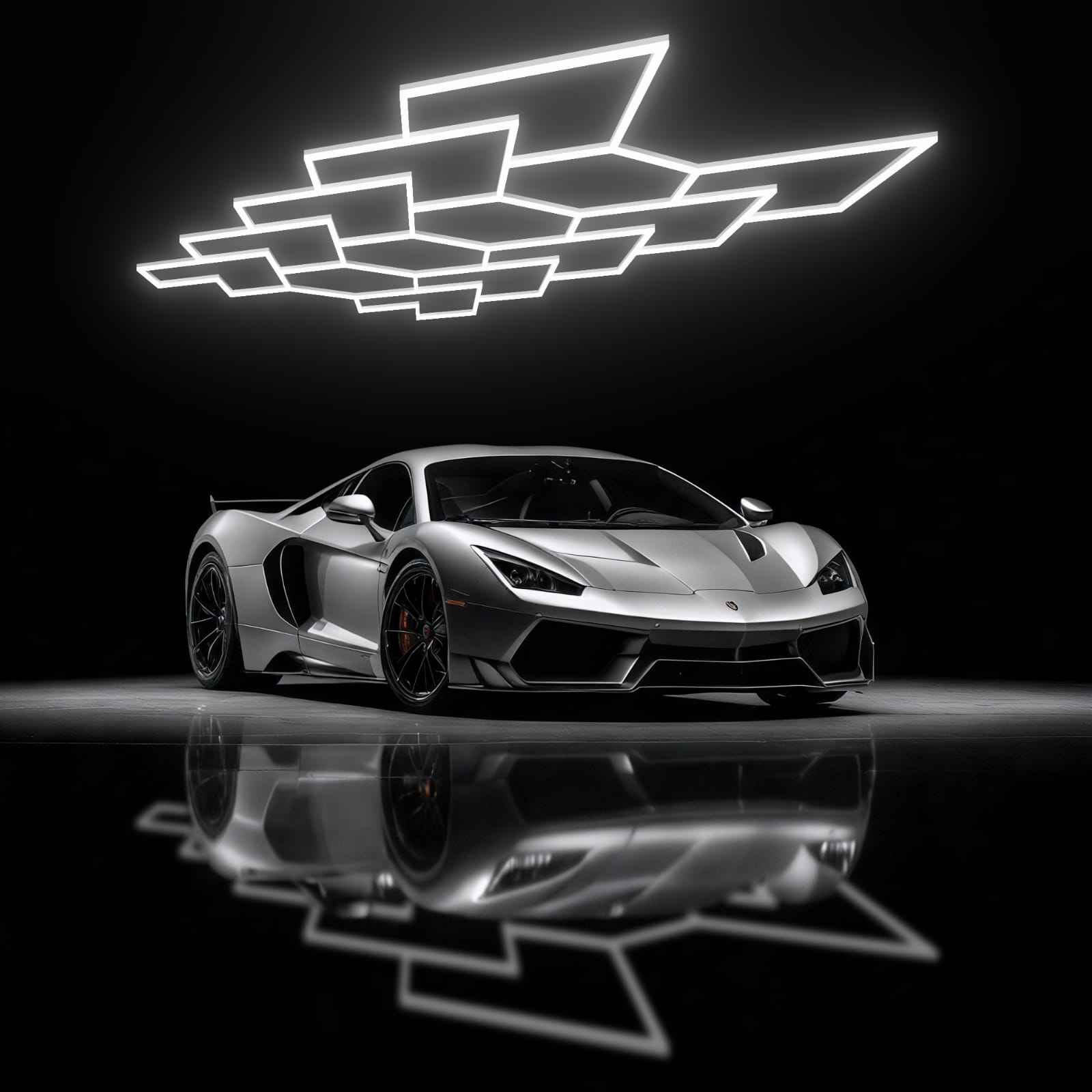 SET LED FRECCE ESAGONI 2,36*4,51M - immagine 3