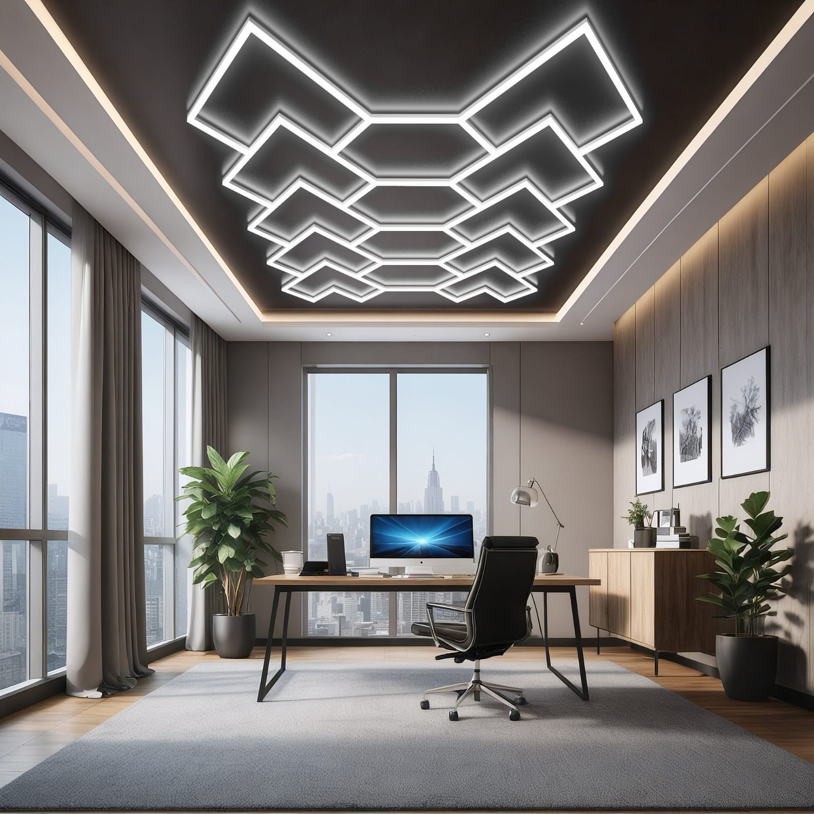 SET LED FRECCE ESAGONI 2,36*4,51M